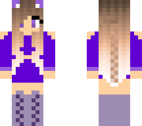 purple kitten