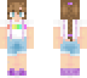rainbow girl