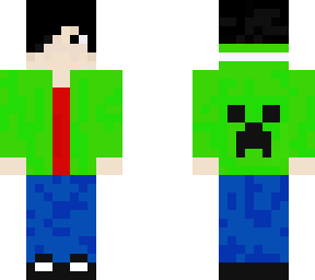 red shirt green jacket slim