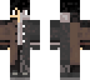split trench coat