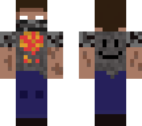 weird herobrine skin