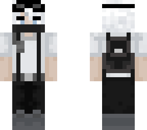 white haired male