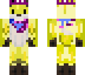 yellow & purple fox