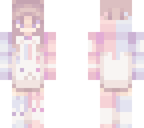*pink and blue pastel*