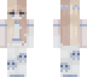 baby blue gamer girl
