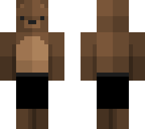 bear in shorts!