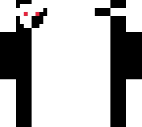black white