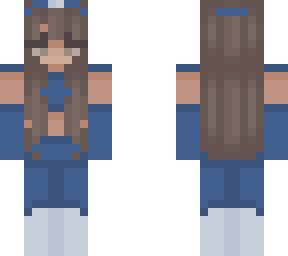 blue girl
