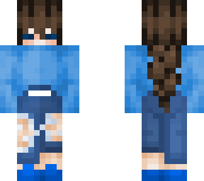 blue jumper braid