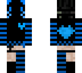 blue mask skin