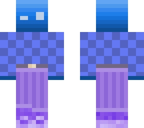 blue slime with drip