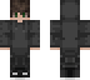 boy in black hoodie