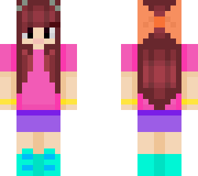 bright pink top girl!!!