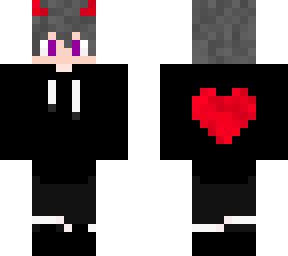cute edgy emo demon