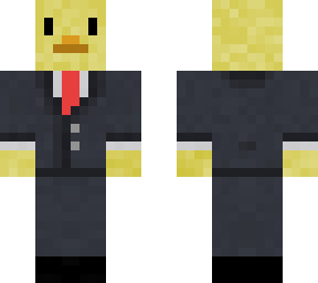 duck in a suit