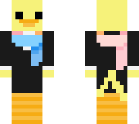 duck in a suit