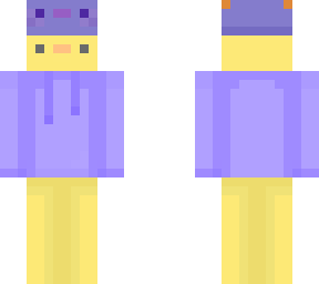 duck with axolotl hat