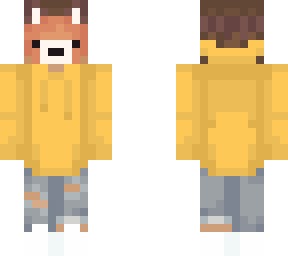 fox mask hoodie