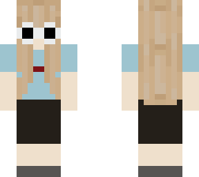 georgenotfound as a girl w blonde hair