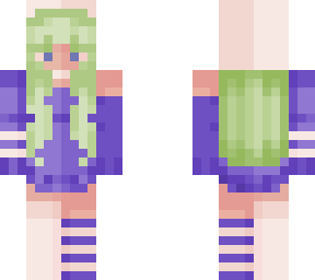 green hair girl!