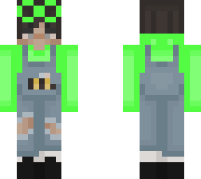 green jumpsuit eboy