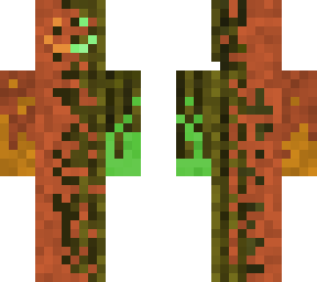 lava and tree