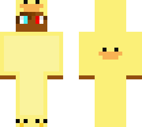 me in a duck suit