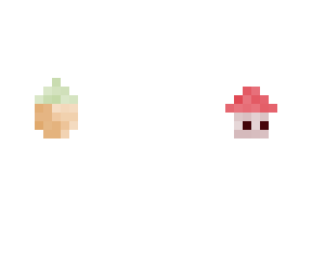 mini mushroom with a butt