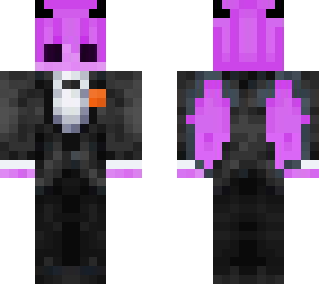 purple demon boy