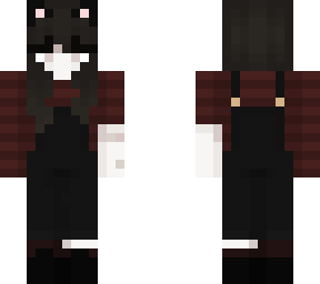 red/black girl
