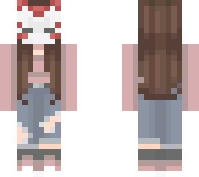 red-kitnes girl brown hair
