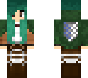 teal hair scout