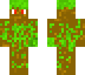 tree man/grass man
