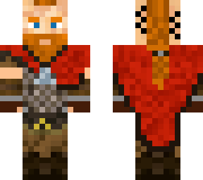 viking with gloves