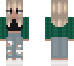 ~ short haired girl w/ blonde highlights ~