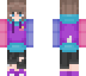 {new purpled hoodie skin !}