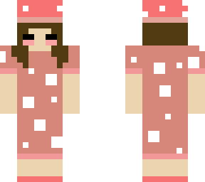 a mushroom skin for swag girl named layla