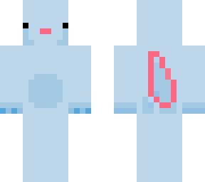 axolotl is blue