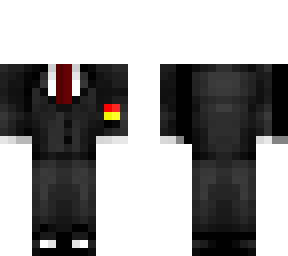 black suit
