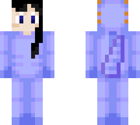 blue axolotl onesie girl
