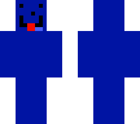 blue deirp face blob