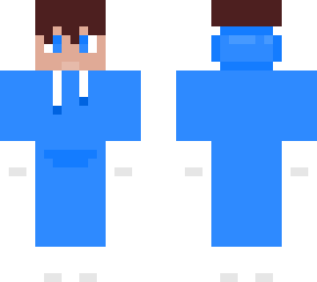blue glove skin