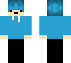 blue hair