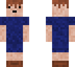 blue skin