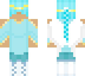 blue steve (rainbow quest)