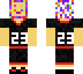 donut basket ball person