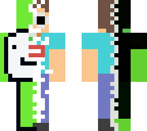 dream and george glitching together