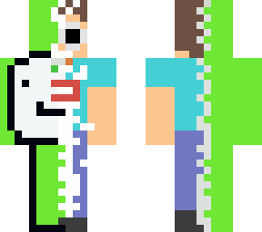 dream and george glitching together