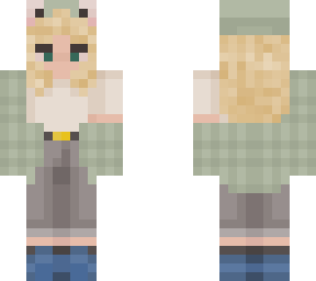 frog girl blonde