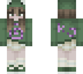 girl karl in froggy hoodie